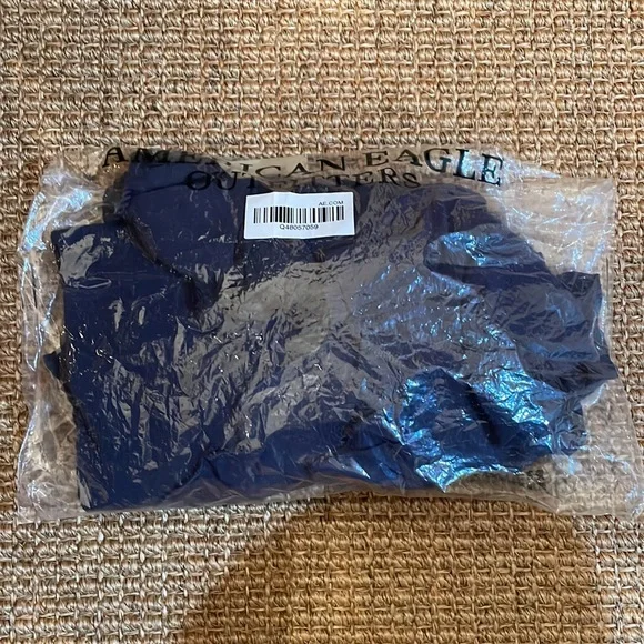 NWT Navy Blue Lace Blouse by American Eagle - Picture 8 of 8